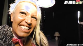 DEUTSCHLAND REPORT Easter Bunny Red Haired Costello Fucks On Set