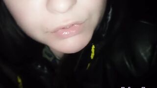 Cum drink compilation - she real amateur cumslut