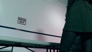 Bundeswehr Sex into der Kabine