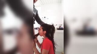 babe lovers have sex at lunch time