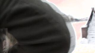 Slutty whore sandwiched between 2 beefy dicks