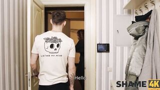 SHAME4K. Cake is lovely but sex with new neighbors is the best dessert