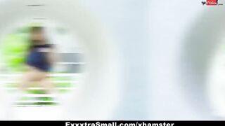 ExxxtraSmall - Slutty oriental Barely Legal Ember Snow enjoying Stuffing