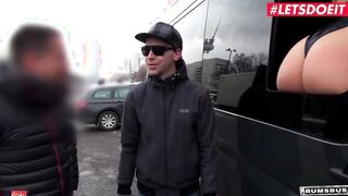 BUMS BUS Rough Sex On The Van With Bae 19 Yo