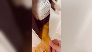 I spied my turned on stepsister having fun with her snatch, so I came and screwed her
