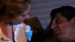 A clip with an obscene and eager MILF with Blonde Whipping