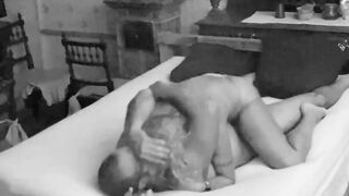 BLONDE cougar WITH SUPER BOOBS IS CAUGHT ON CAMERA 2of2