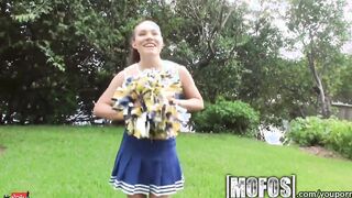 Mofos - Cutie cheerleader sucks big penis