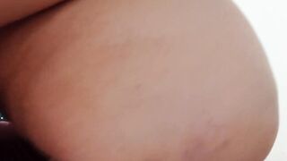 Fat women stroking meaty long twat pissy