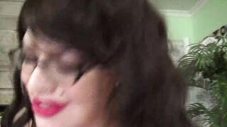 Die BBW mit ihrem fetten Arsch wird geknallt