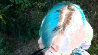 a sub by the river obediently give herself to screwed