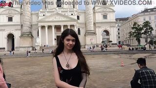 Insane flashing inside Vienna - DOLLSCULT