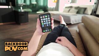 Point of view - point of view anal fucking with babysitter Alexa Flexy