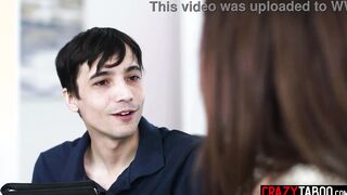 CrazyTaboo.com - mom Natasha Nice fucks lucky tiny dude after