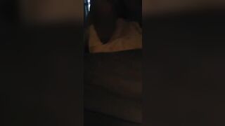Jessica blows Daddy's dick
