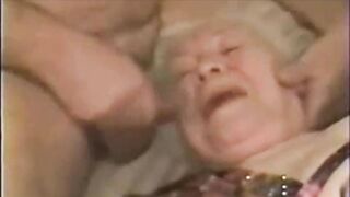 CUM ON GRANDMOTHER!