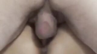 Cum in Chiara bushy snatch