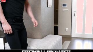 Tiny Bombshell Lana Roy Getting Gigantic Cock Inside Her Small