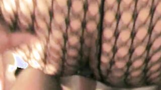 Fucking My Chubby Ex-Wife Inside Fishnets While Seducing Her Man