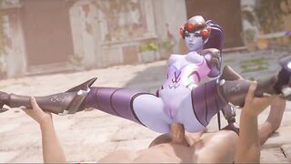 3D Compilation: Overwatch Dva 3Some Widowmaker Anal Pounded Symmetra Mercy Uncensored Animated