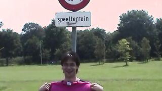 Petite Dutch Dark Hair Fucks a Geeky Bro