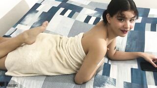 A rich and lovely rubs ends into a crazy sexy screwed