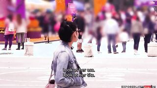 exposedlatinas - Lovely latina getting a job and ends up in a