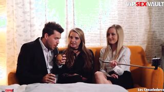 LOS CONSOLADORES - Russian 19 Yo Sofi Goldfinger Join Into 3way