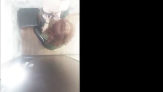red-haired Cutie seduced an unfamiliar builder