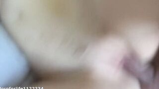 Voluptuous body stepsister twerking her Goddess butt and getting banged! spoon style
