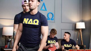 Hot orgy with Des Jayden Max and Nico