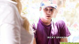 Stepson Ricky Spanish banged his huge hooters stepmom Rachael Cavalli