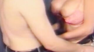 Huge Ol Retro Melons On Vintage Older cougar With A Penis