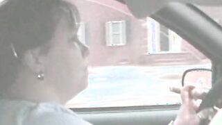 Long Cigar Inside The Vehicle