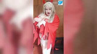 Enjoy this tape of red devil Susi having fun with cunt