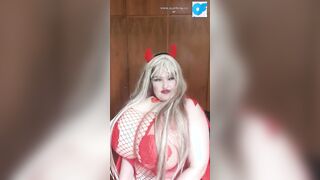 Enjoy this tape of red devil Susi having fun with cunt