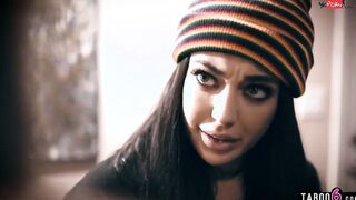 Barely Legal lesbian coerced into a three way with her GF’s stepdad
