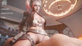THE BADDIES POUNDER ! ! HARLEY QUEEN HOPPING ON MY