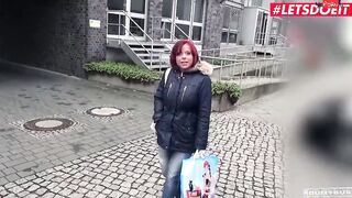 LETSDOEIT - German cougar Jolyne Says Yes To Some Van