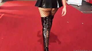 VENUS Fair Berlin! OUTDOORS fucked with SPERMAWALK! DAYNIA
