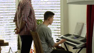 The piano college girl with the big dick