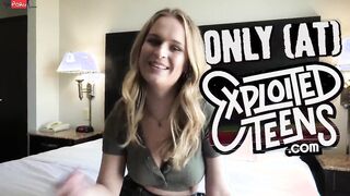 Slim teens yr older blonde with nice titted sucks a