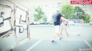 #LETSDOEIT - Huge Boobed Black Ria Paradise Up For A Hardcore