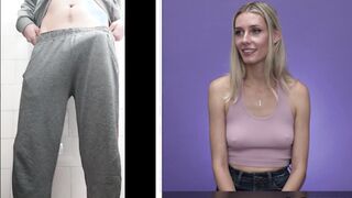 Emily Jade rates my creampie - She Reacts