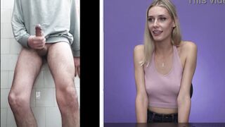 Emily Jade rates my creampie - She Reacts