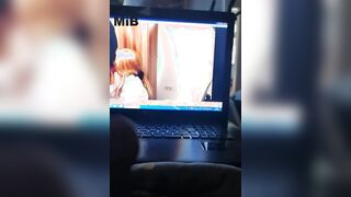 caught by cleaning lady at...
