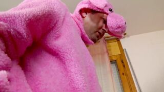 Mega Titten werden von Clown geficked