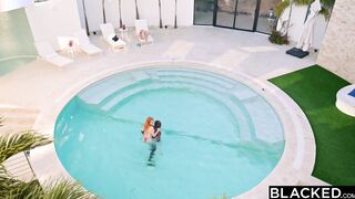 BLACKED goddess milf Ava seduces stranger at hotel