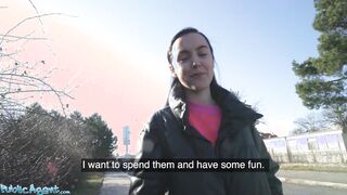 Outside Agent - Young Spanish dark hair with tiny natural melons