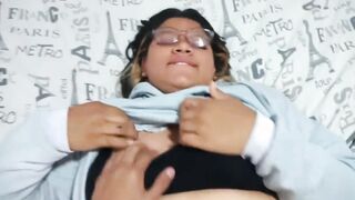 I eat her huge butt While she Moans With Satisfaction and Blows her Finger Fucked - Part two